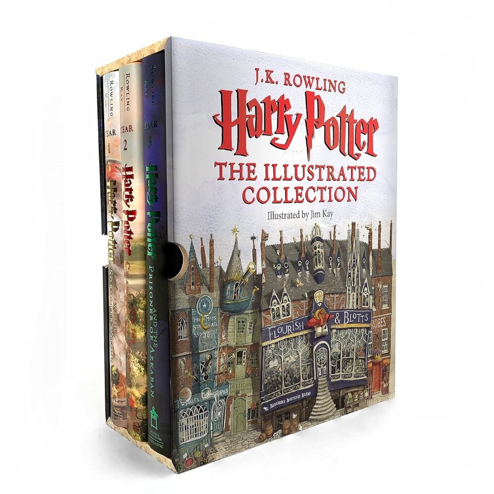 Harry Potter: The Illustrated Collection (Books 1-3 Boxed Set) - BRAND NEW